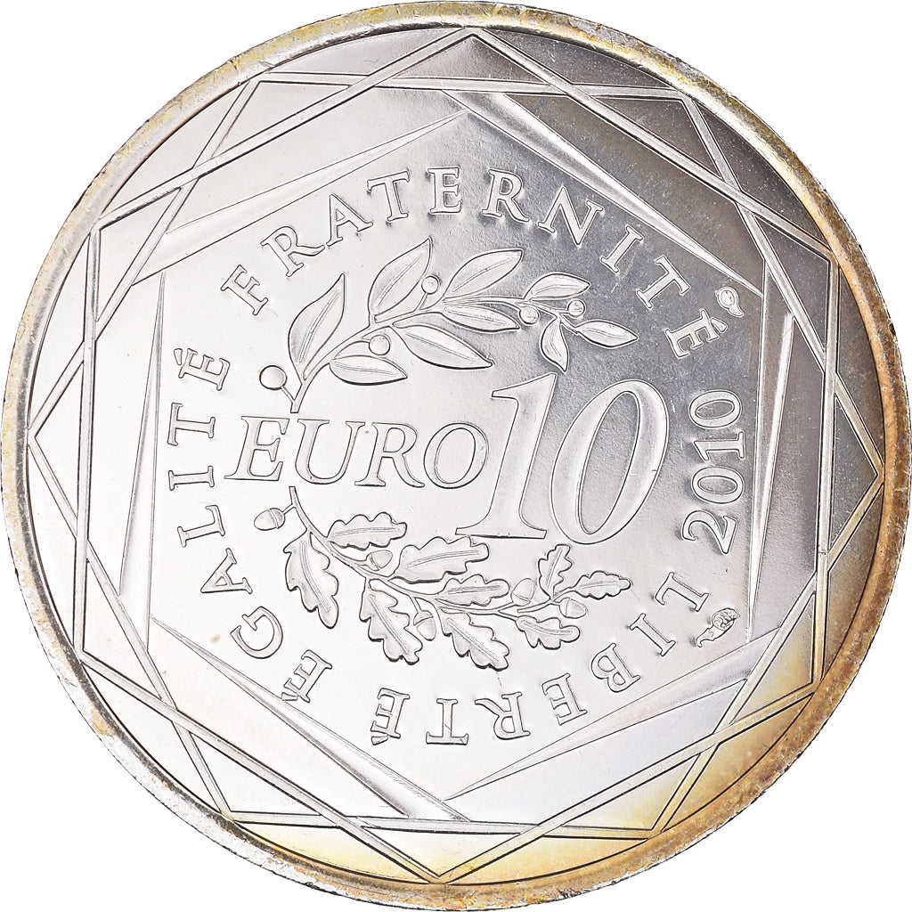 Francja, 10 Euro, Basse Normandie, Euros des régions, 2010, Paris, MS(64)