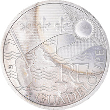 Frankreich, 10 Euro, Guadeloupe, Euros des régions, 2010, Paris, UNZ, Silber