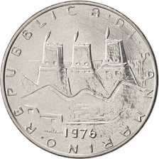 San Marino, 100 Lire, 1976, AU(55-58), Steel, KM:57
