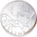 France, 10 Euro, Lorraine, Euros des régions, 2010, SPL+, Argent