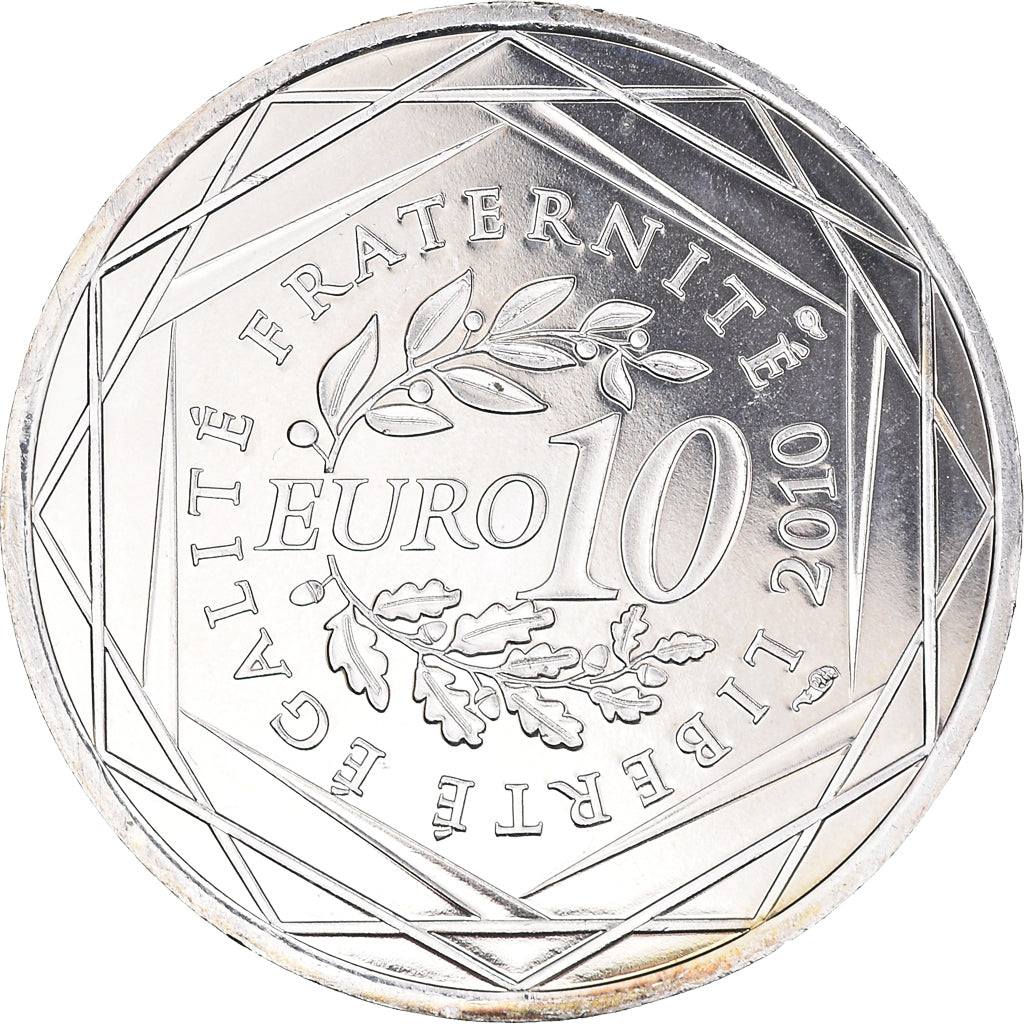 Frankrijk, 10 Euro, Euros des régions, 2010, Paris, Champagne-Ardenne, UNC-