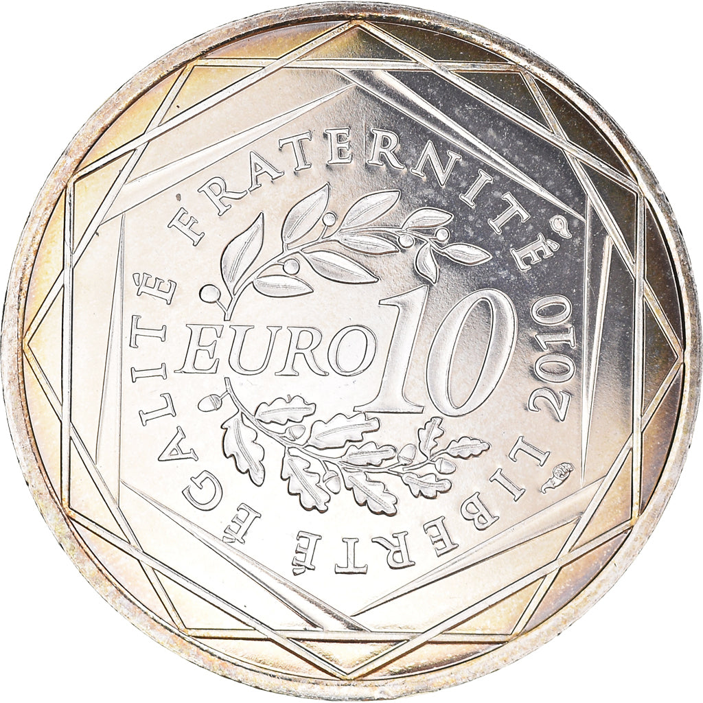 Frankrijk, 10 Euro, Euros des régions, 2010, Paris, Champagne-Ardenne, UNC