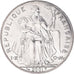 Coin, New Caledonia, 5 Francs, 2001, Paris, MS(64), Aluminum, KM:16