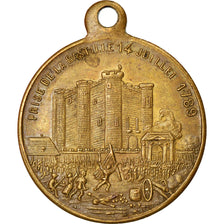 France, Token, Fête Nationale, Distribution des Drapeaux par Jules Grévy