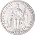 Moeda, Nova Caledónia, 2 Francs, 2001, Paris, MS(65-70), Alumínio, KM:14