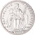 Moneta, Nowa Kaledonia, 2 Francs, 2001, Paris, MS(65-70), Aluminium, KM:14
