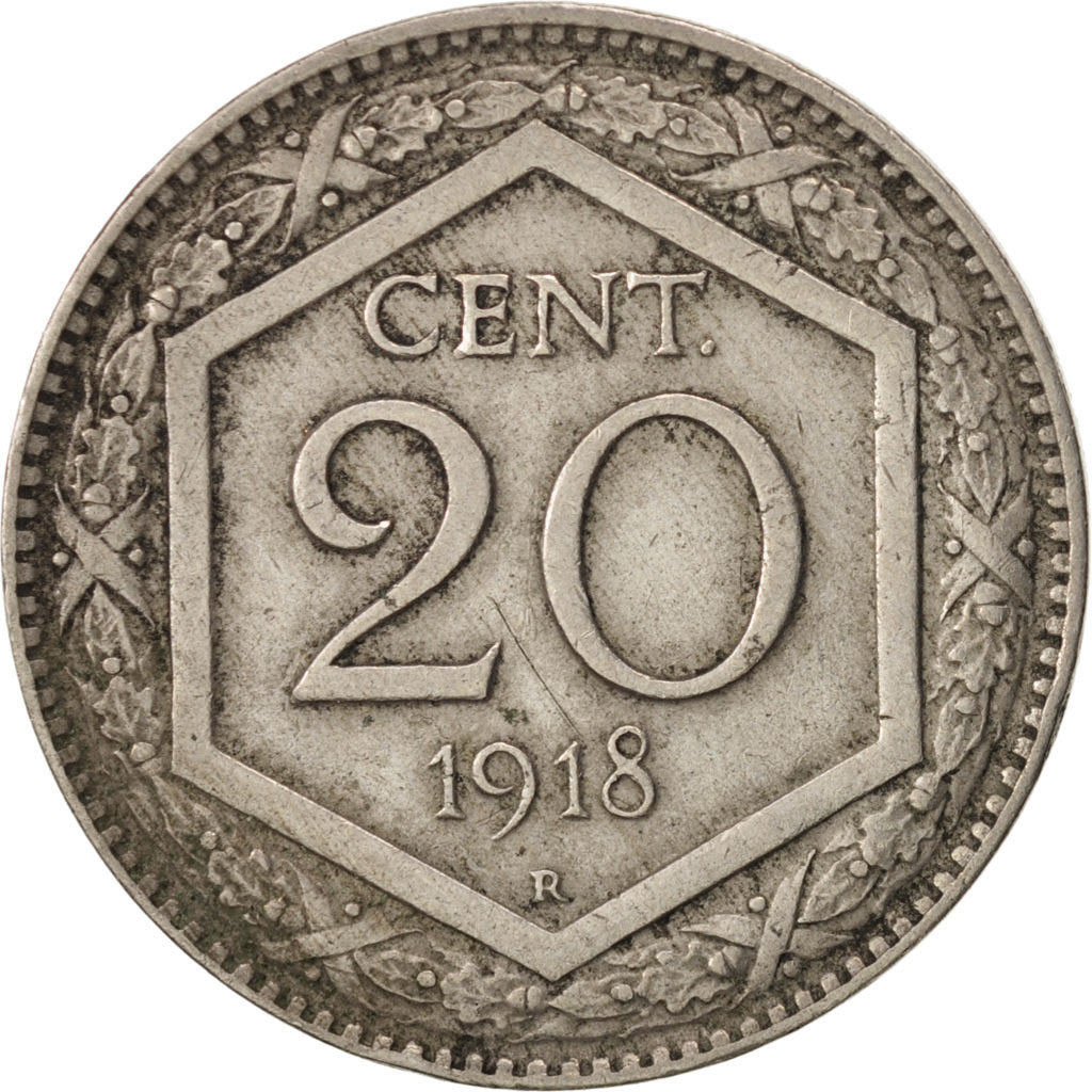 Münze, Italien, Vittorio Emanuele III, 20 Centesimi, 1918, Rome, SS
