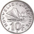 Moneda, Nueva Caledonia, 10 Francs, 2001, Paris, FDC, Níquel, KM:11
