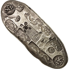 Japón, Chogin, 1859-1865, MBC, Plata, KM:9c