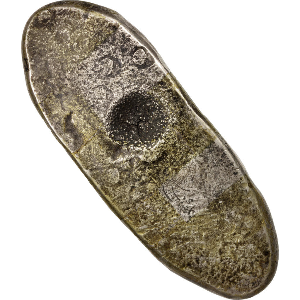 Japón, Chogin, 1859-1865, MBC, Plata, KM:9c