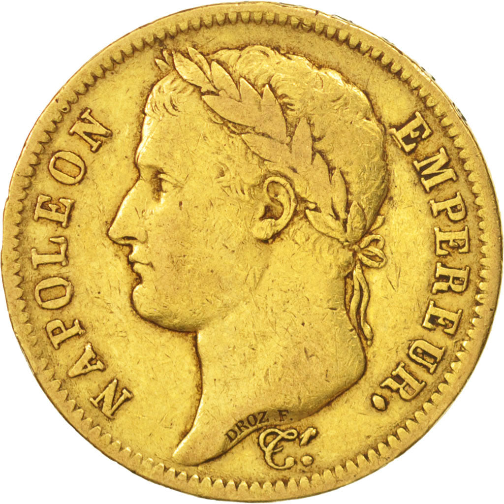 Frankreich, Napoléon I, 40 Francs, 1811, Paris, S+, Gold, KM:696.1, Gadoury1084
