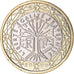 Frankrijk, Euro, 2009, Paris, BU, FDC, Bi-Metallic, Gadoury:7a., KM:1413