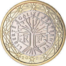 Frankrijk, Euro, 2009, Paris, BU, FDC, Bi-Metallic, Gadoury:7a., KM:1413