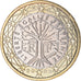 Frankrijk, Euro, 2009, Paris, BU, FDC, Bi-Metallic, Gadoury:7a., KM:1413