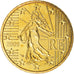France, 50 Euro Cent, 2009, Paris, BU, MS(65-70), Brass, Gadoury:6a., KM:1412