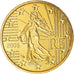 France, 50 Euro Cent, 2009, Paris, BU, MS(65-70), Brass, Gadoury:6a., KM:1412