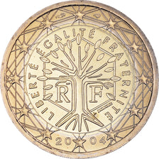 France, 2 Euro, 2004, BU, MS(65-70), Bi-Metallic, KM:1289