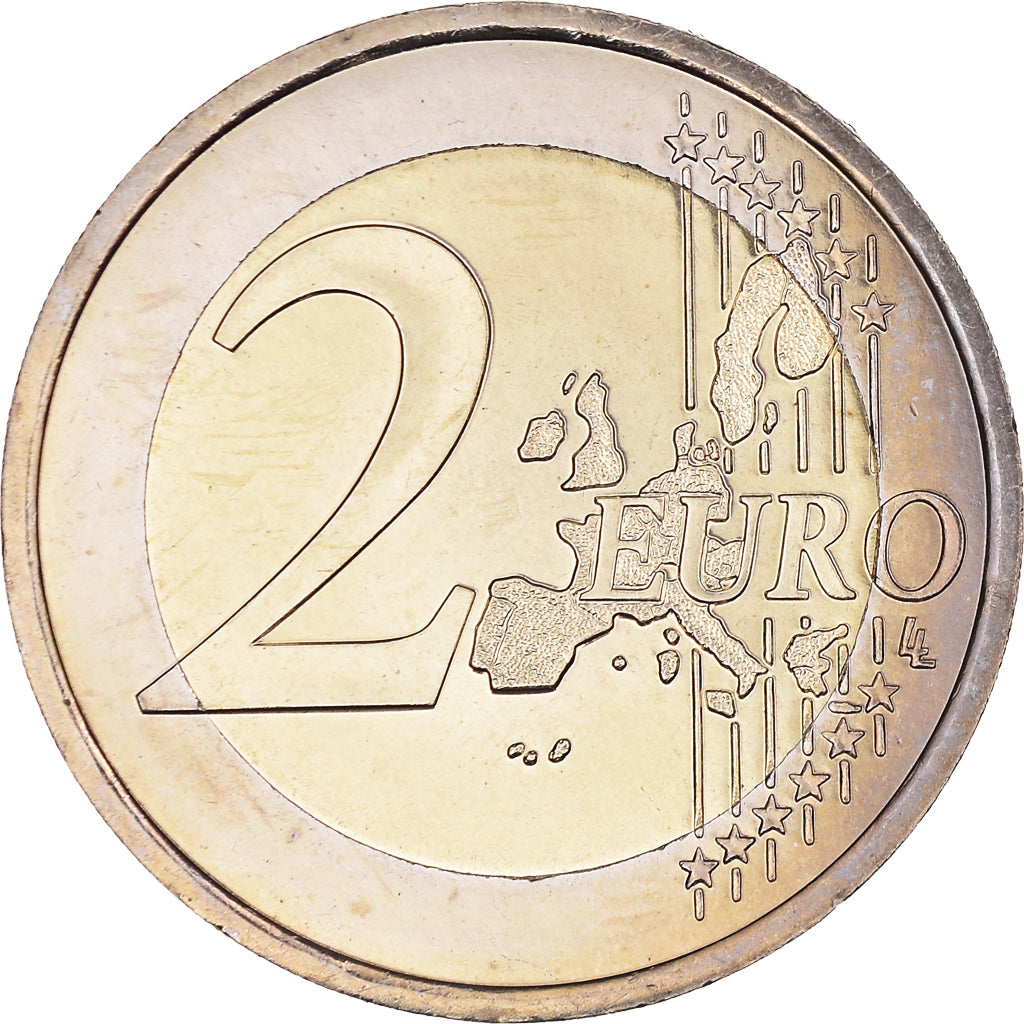 France, 2 Euro, 2004, BU, MS(65-70), Bi-Metallic, KM:1289