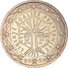 France, 2 Euro, 2004, BU, MS(65-70), Bi-Metallic, KM:1289