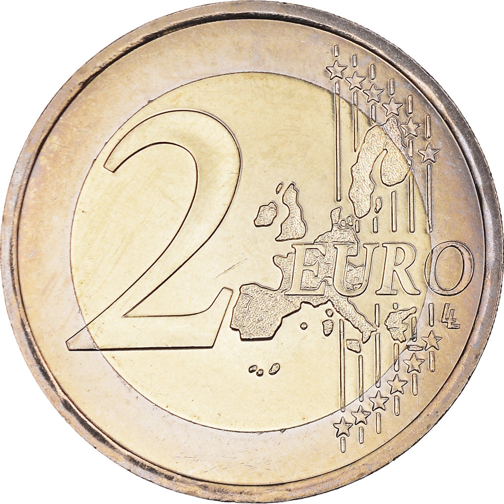 France, 2 Euro, 2004, BU, MS(65-70), Bi-Metallic, KM:1289