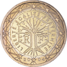 France, 2 Euro, 2004, BU, MS(65-70), Bi-Metallic, KM:1289