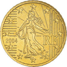 Francia, 50 Euro Cent, 2004, Paris, BU, FDC, Latón, Gadoury:6., KM:1287