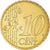 França, 10 Euro Cent, 2004, Paris, BU, MS(65-70), Latão, KM:1285