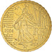 France, 10 Euro Cent, 2004, Paris, BU, MS(65-70), Brass, KM:1285