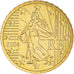 France, 10 Euro Cent, 2004, Paris, BU, MS(65-70), Brass, KM:1285