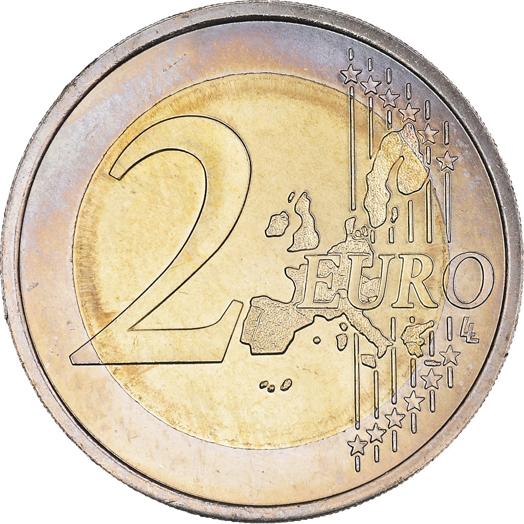 France, 2 Euro, 2005, Paris, BU, FDC, Bimétallique, Gadoury:8., KM:1289