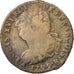 France, 2 sols françois, 2 Sols, 1792, Orléans, B+, Bronze, KM:603.14,Gadoury25