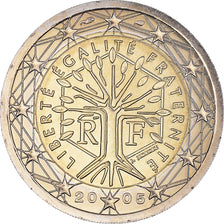 France, 2 Euro, 2005, Paris, BU, FDC, Bimétallique, Gadoury:8., KM:1289