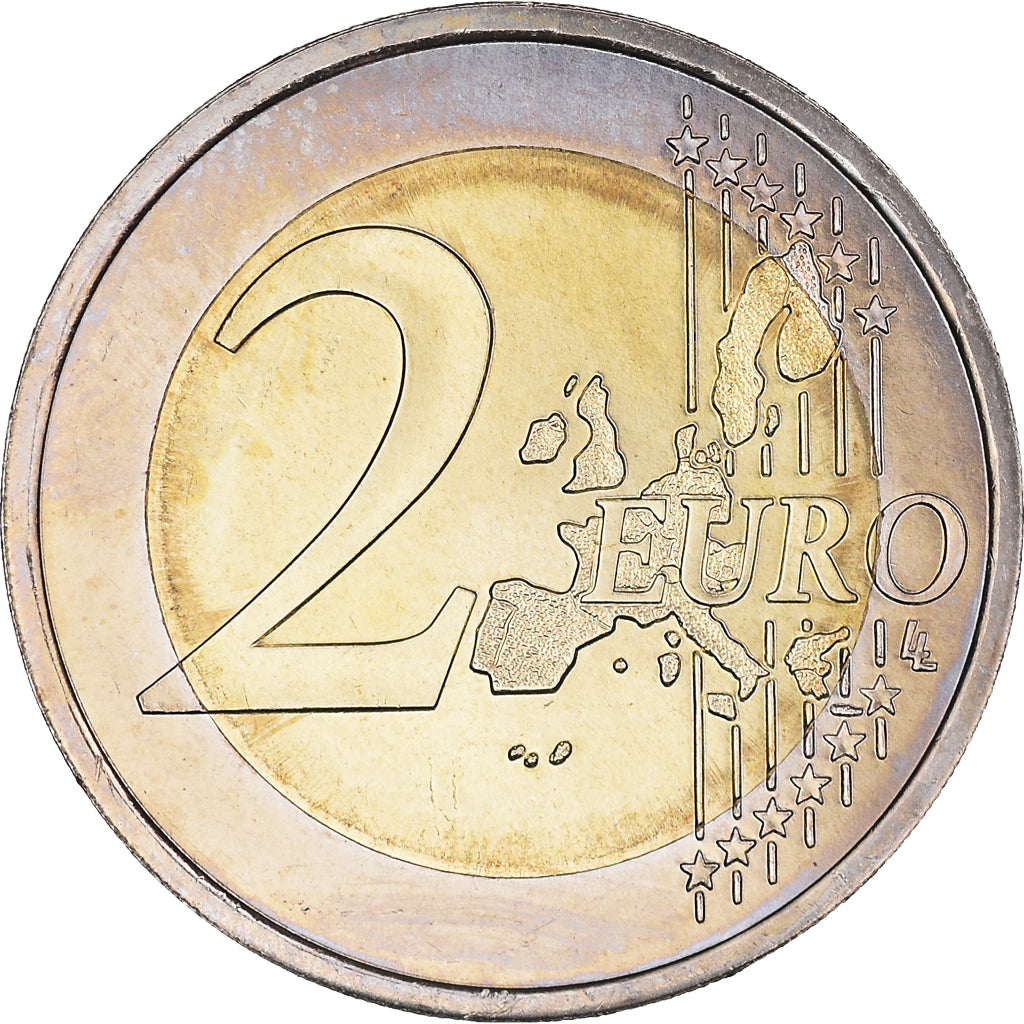 France, 2 Euro, 2005, Paris, BU, FDC, Bimétallique, Gadoury:8., KM:1289