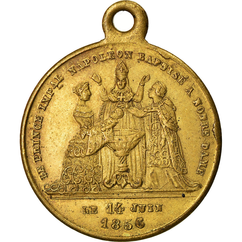 France, Medal, Naissance de Napoléon Eugène Louis, Prince Impérial, History