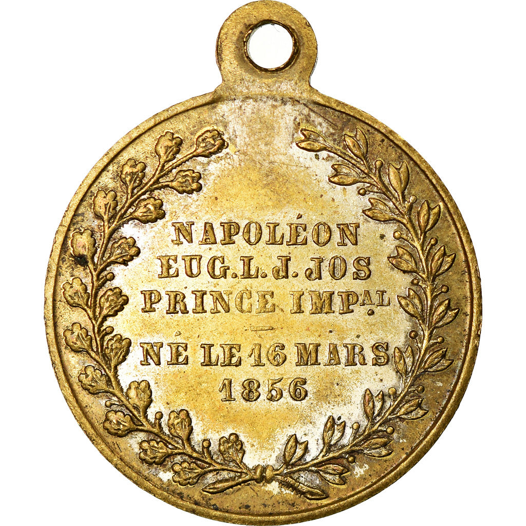 France, Medal, Naissance de Napoléon Eugène Louis, Prince Impérial, History