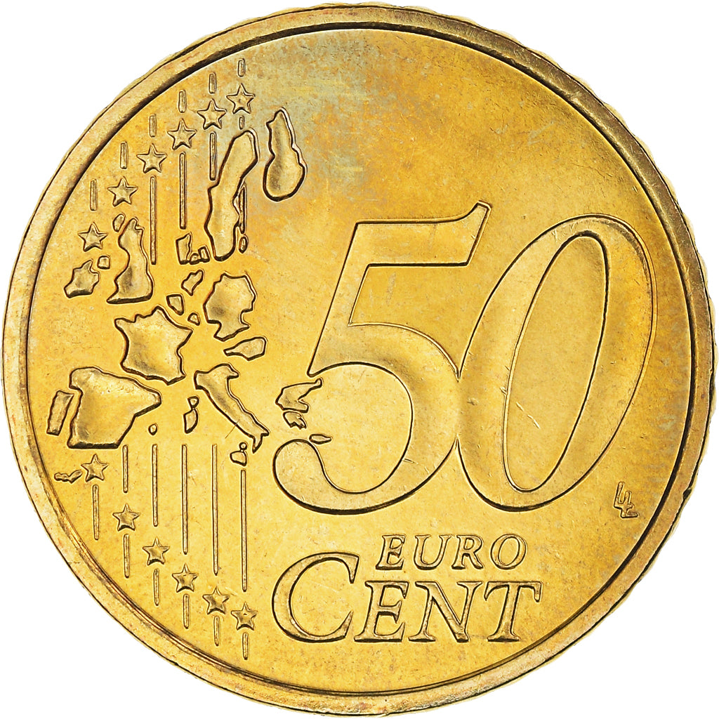 France, 50 Euro Cent, 2005, BU, MS(65-70), Brass, Gadoury:5., KM:1287