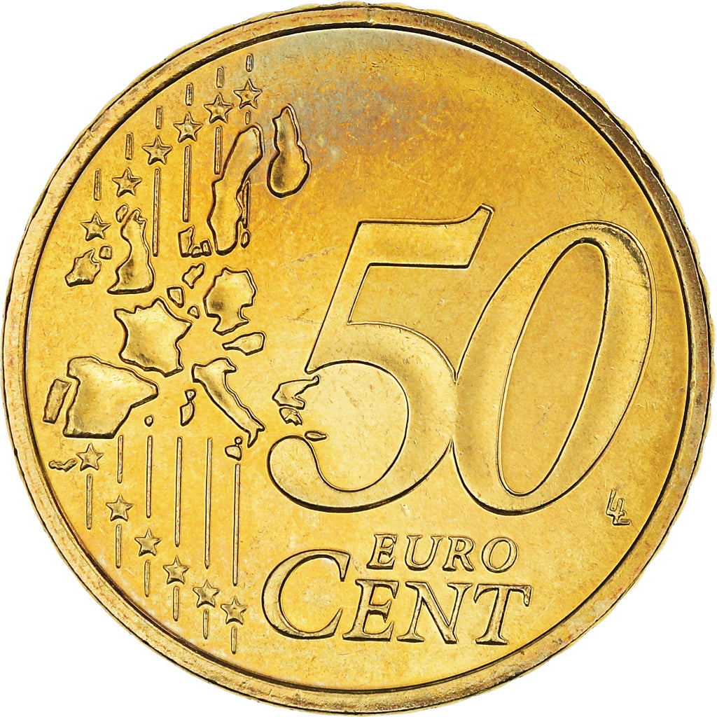 France, 50 Euro Cent, 2005, BU, MS(65-70), Brass, Gadoury:5., KM:1287