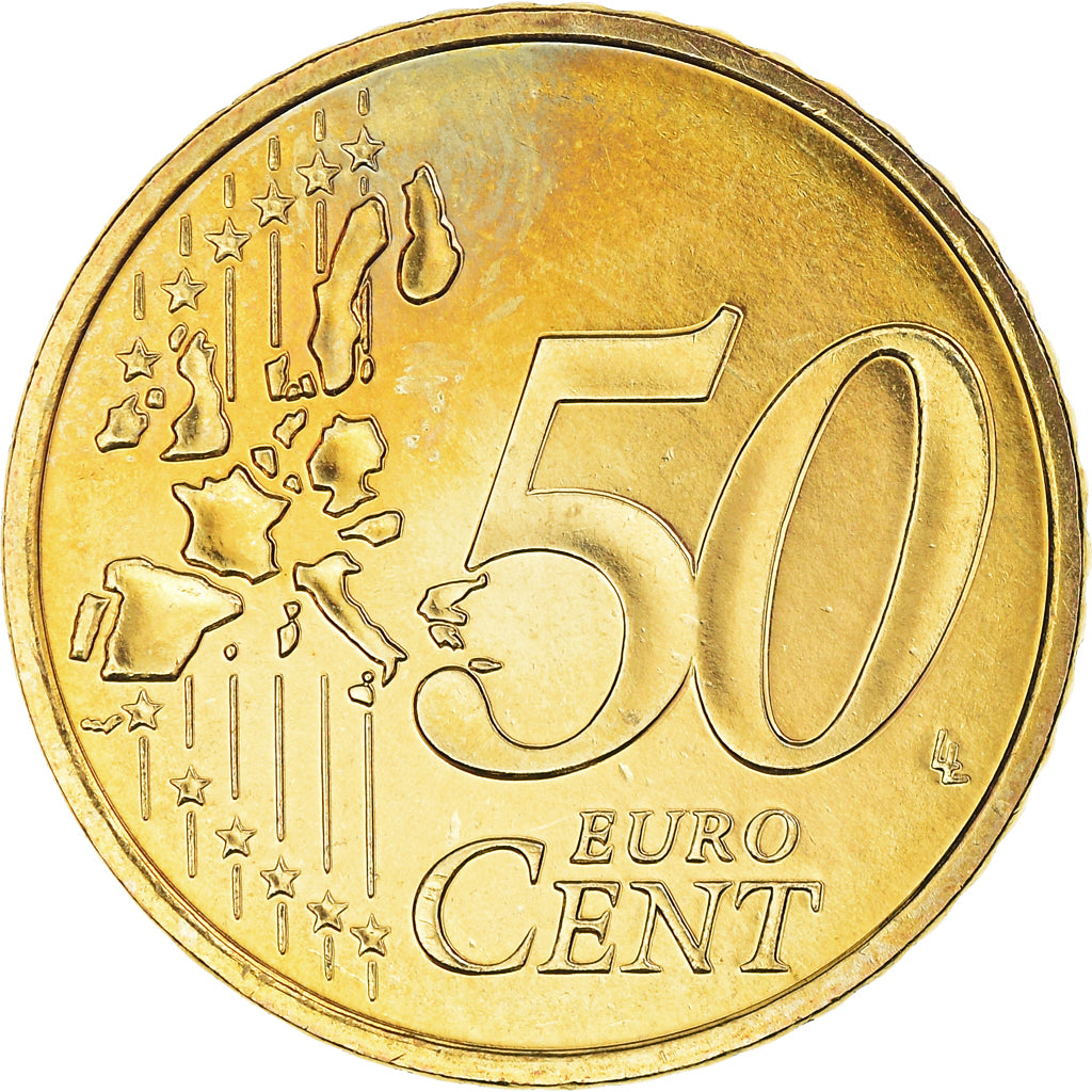 France, 50 Euro Cent, 2005, BU, MS(65-70), Brass, Gadoury:5., KM:1287