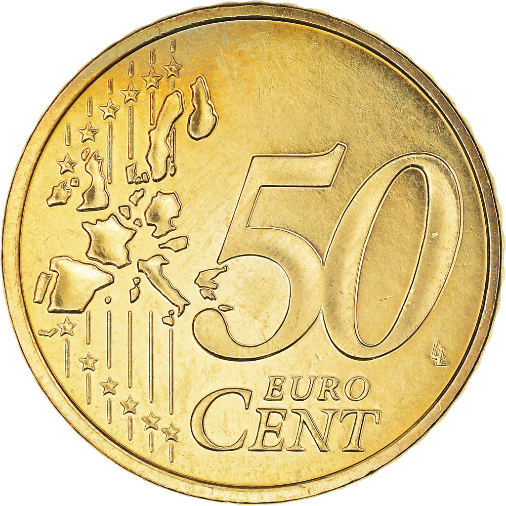 France, 50 Euro Cent, 2005, BU, MS(65-70), Brass, Gadoury:5., KM:1287