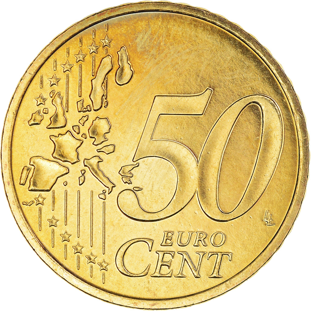 Frankreich, 50 Euro Cent, 2005, BU, STGL, Messing, Gadoury:5., KM:1287