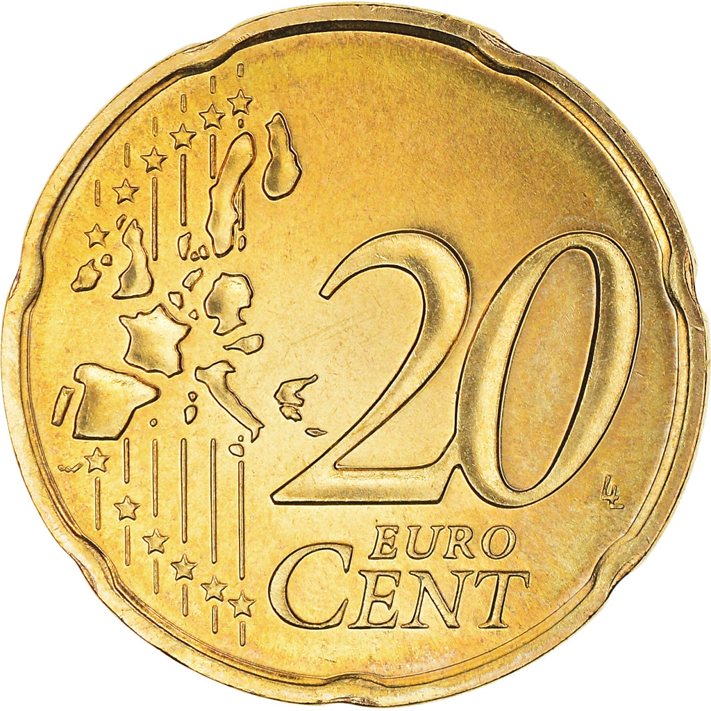 Frankrijk, 20 Euro Cent, 2005, BU, FDC, Tin, Gadoury:5., KM:1286