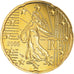 France, 20 Euro Cent, 2005, BU, MS(65-70), Brass, Gadoury:5., KM:1286