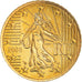 France, 50 Euro Cent, 2008, Paris, BU, MS(65-70), Brass, Gadoury:6a., KM:1412