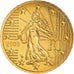 France, 50 Euro Cent, 2008, Paris, BU, MS(65-70), Brass, Gadoury:6a., KM:1412