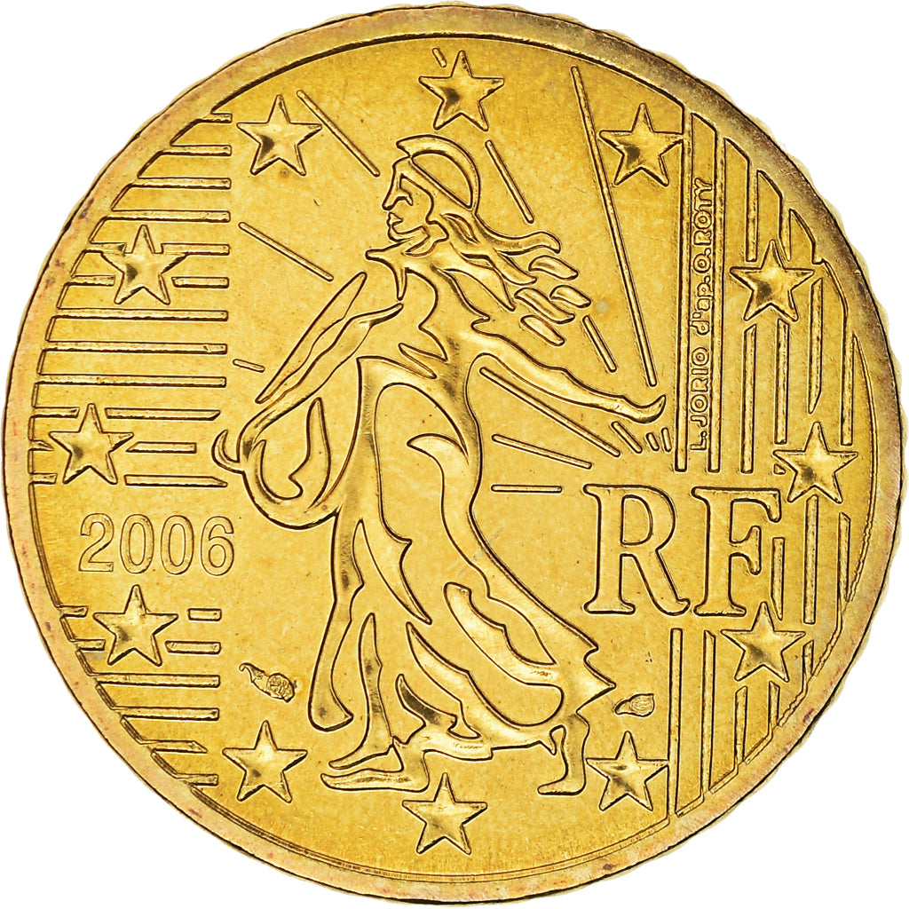 Francia, 50 Euro Cent, 2006, Paris, BU, FDC, Ottone, Gadoury:6., KM:1287