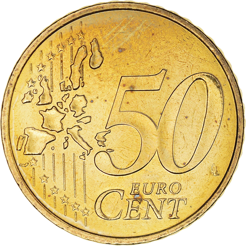 France, 50 Euro Cent, 2006, Paris, BU, MS(64), Brass, Gadoury:6., KM:1287