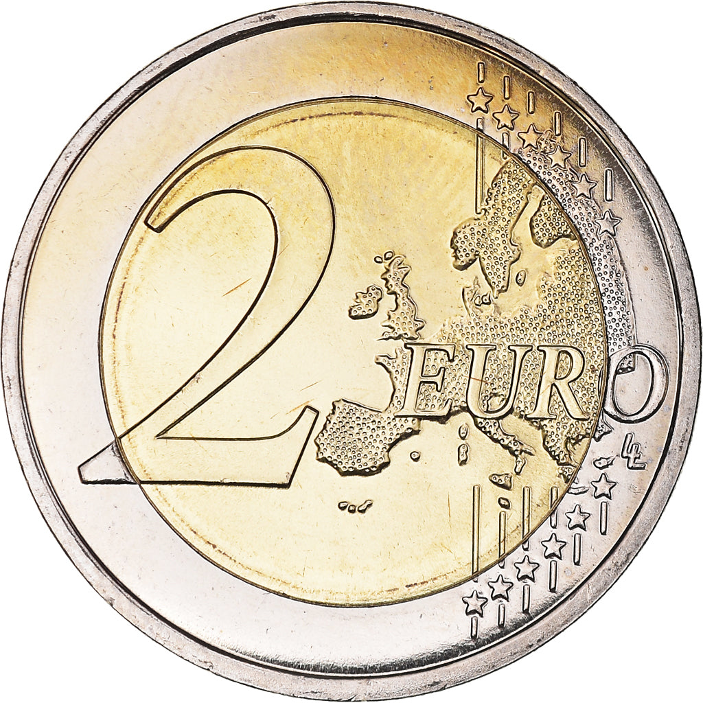 França, 2 Euro, 2010, Paris, BU, MS(65-70), Bimetálico, Gadoury:8a., KM:1414