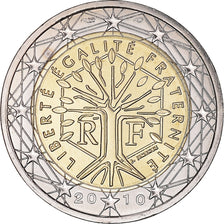 Francia, 2 Euro, 2010, Paris, BU, FDC, Bimetálico, Gadoury:8a., KM:1414
