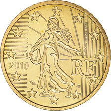 France, 50 Euro Cent, 2010, Paris, BU, MS(65-70), Brass, Gadoury:6a., KM:1412
