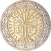 France, 2 Euro, 2007, Paris, BU, MS(65-70), Bi-Metallic, Gadoury:8a., KM:1414